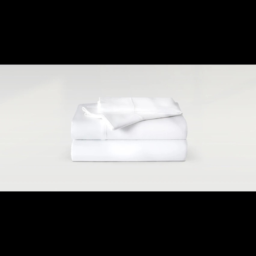 Endy Sheet Set in Alpine White
